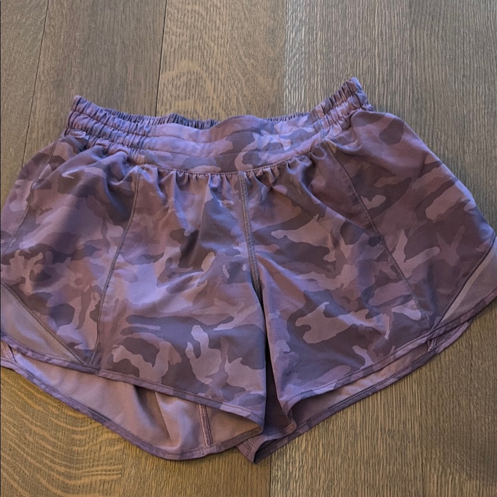 Lulu lemon Purple Camo Women's Shorts
